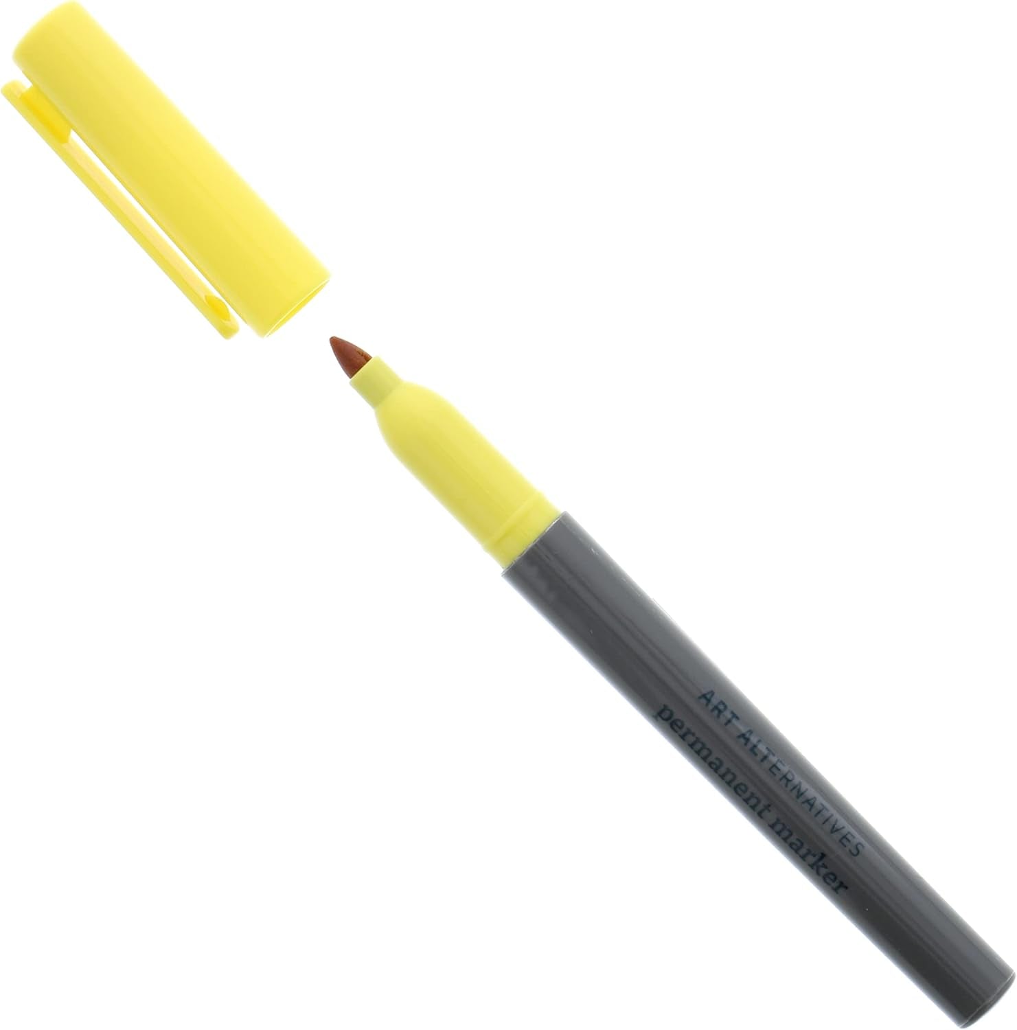 Permanent Marker, Fine, Yellow- 4.2Mm Felt Nib - Coloring, Drawing, Writing, Note-Taking