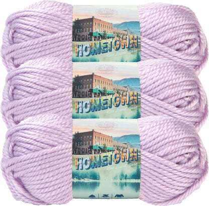 Hometown Yarn, Bulky Yarn, Yarn for Knitting and Crocheting, 1-Pack, Houston Cream