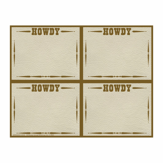 Wild Wild Classroom Name Tags, 2-7/8" x 2-1/4", Pack of 40