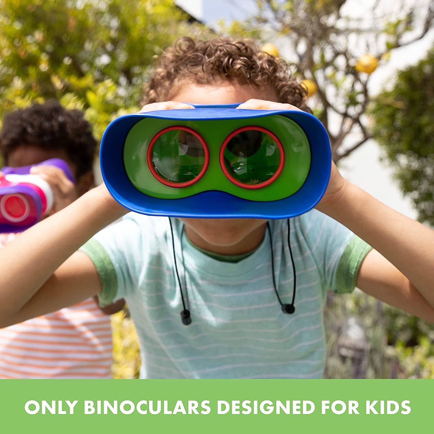 Geosafari Jr. Kidnoculars - Binoculars for Kids Ages 3+, STEM and Outdoor Toys for Toddlers, Gifts for Toddlers