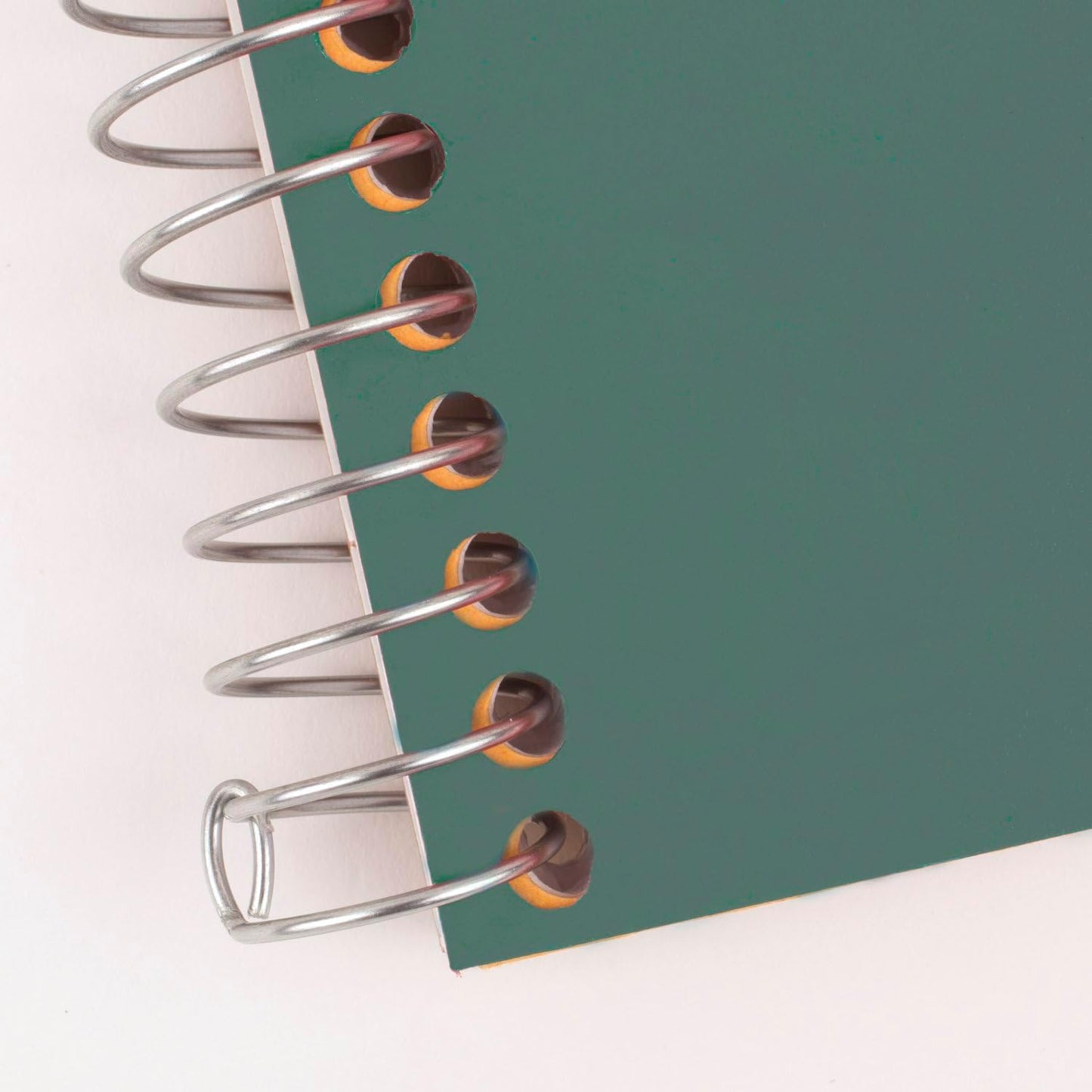 Spiral Notebooks, 3 Pack, 2 Subject, College Ruled, 9 1/2" X 6", 80 Sheets, Seaglass Green, Sedona Orange, Gray (840029B-ECM)