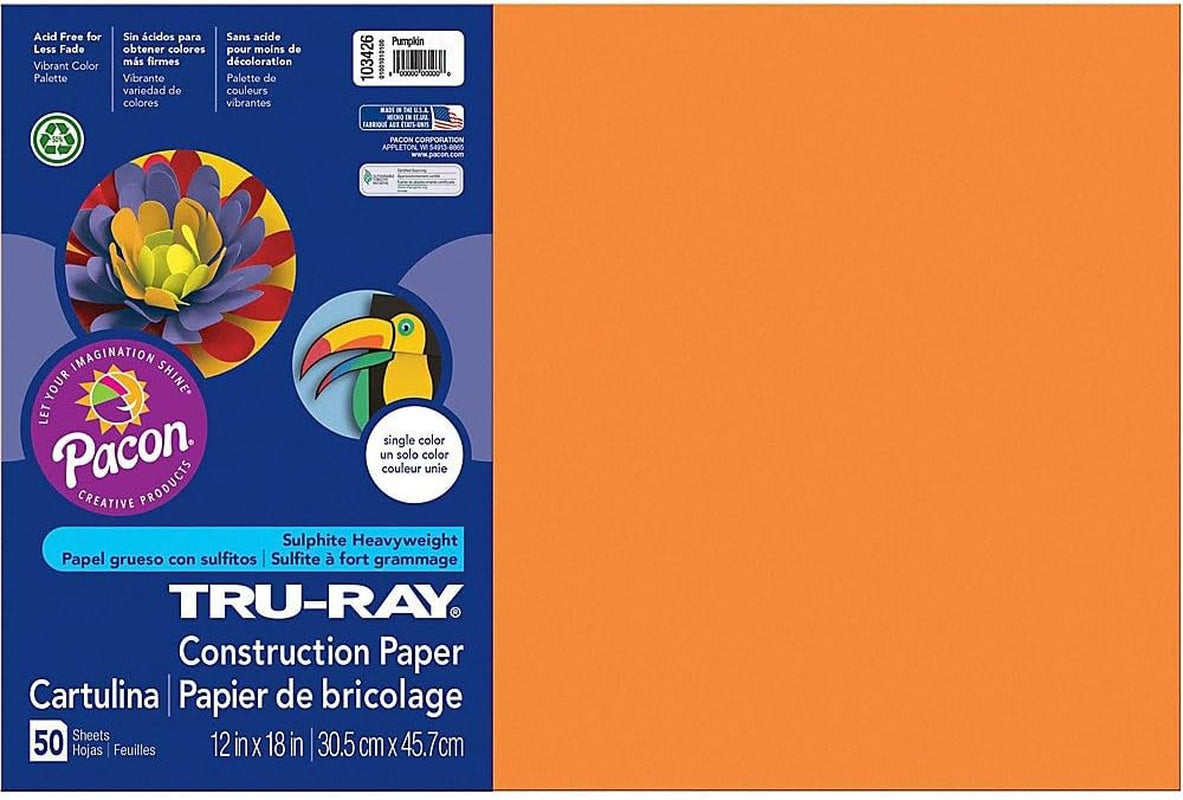 Recycled  Construction Paper, 12" X 18", Black (PAC103061) Category: Art and Drafting Paper