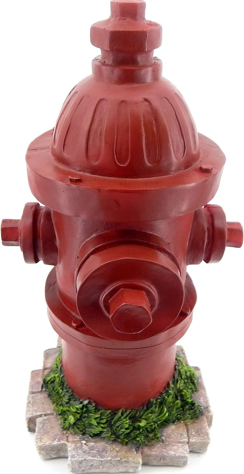 22472 Fire Hydrant Statue Dog Training Lamp Post 14 Inch Indoor Home Outdoor Garden Sculpture Yard Decoration