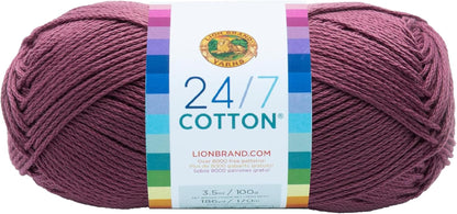(1 Skein) 24/7 Cotton® Yarn, White