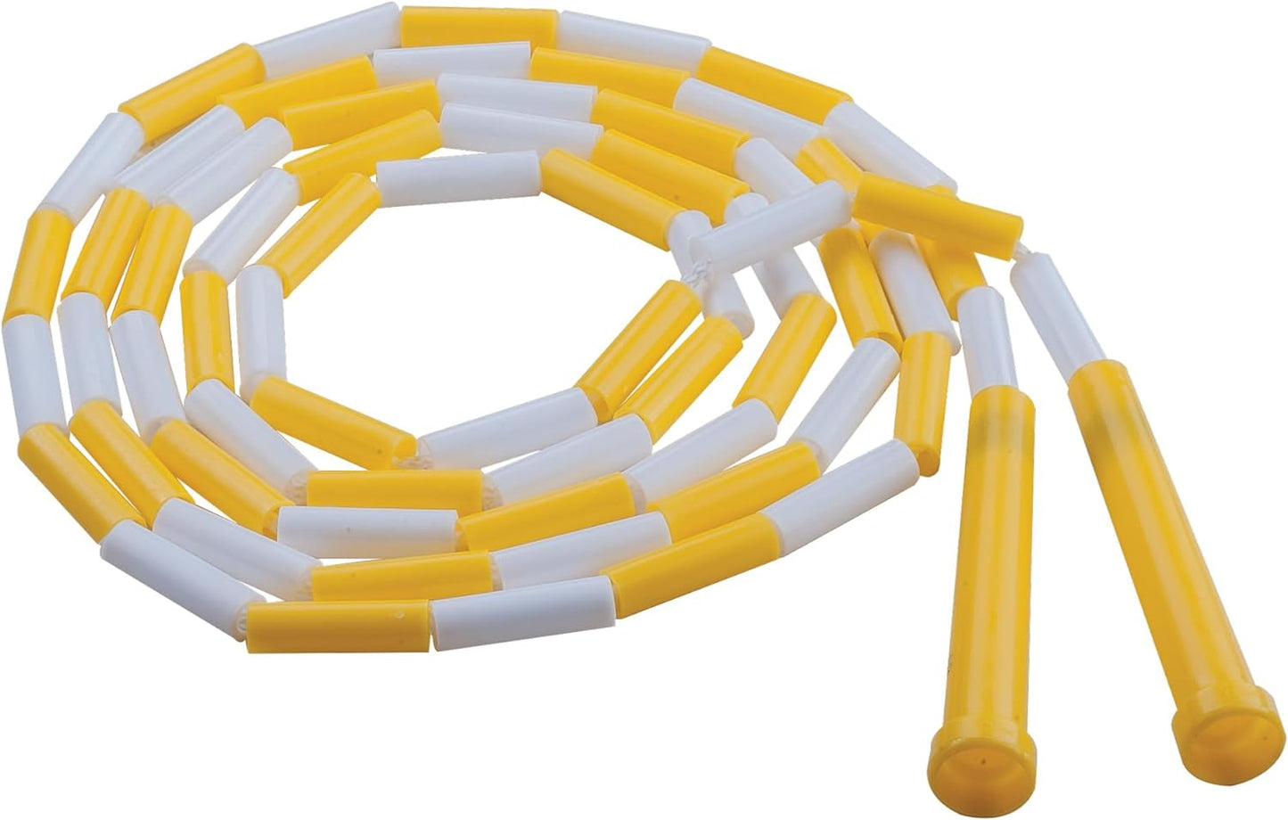 Classic Plastic Segmented Beaded Jump Ropes - Phys. Ed, Gym, Fitness and Recreational Use, in a Variety of Lengths for Kids to Adults