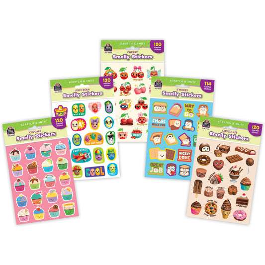 Sweet Treats Smelly Stickers, 594 Stickers