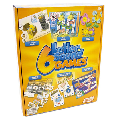 6 Letter Sound Games - Loomini