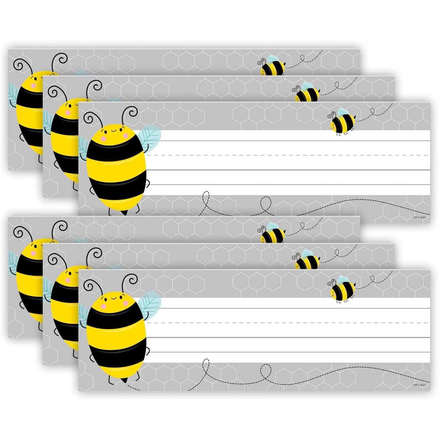 (6 Pk) Bees Name Plate Creative Teaching Press
