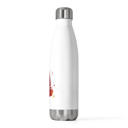 Red Envelope Horse Emblem | 20oz Insulated Stainless Steel Tumbler | Lunar New Year Gift for Family & Teachers | Gold Foil Red