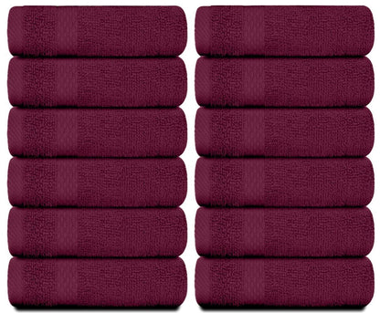 Luxury Washcloths for Bathroom Hotel Spa Kitchen Set   Circlet Egyptian Cotton