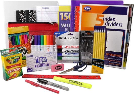 Essential School Supply Kit for Fourth and Fifth Grade Students