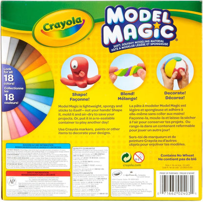 Model Magic Deluxe Variety Pack (14 Packs), Kids Air Dry Clay, Modeling Clay Alternative, Kids Craft Supplies, 7Oz