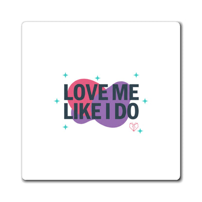 Self Love Gradient Affirmation | Aesthetic Sublimation Magnet Set | Galentine’s Day & Teen Dorm Decor | Y2K Valentine Vibes