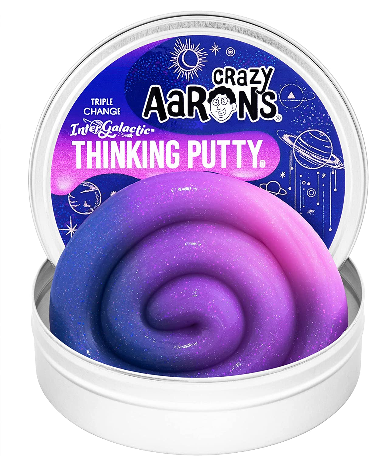 Goodnight Cactus Hypercolor® Thinking Putty® - 4" Tin Thinking Putty - Non-Toxic Sensory Play Putty - Never Dries Out - Creative Toy Fun for Ages 3+