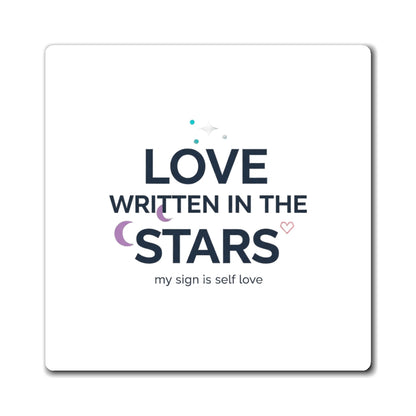 Written In The Stars Zodiac | Astrology Fridge Magnets Set for Star Sign Love | Valentine & Galentine Gift for Friends & Family | Y2K Aesthetic