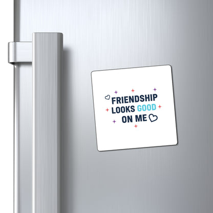 Galentine Squad Goals | Friendship Magnet Set | Besties & Family Gift | Y2K Aesthetic Valentine Decor