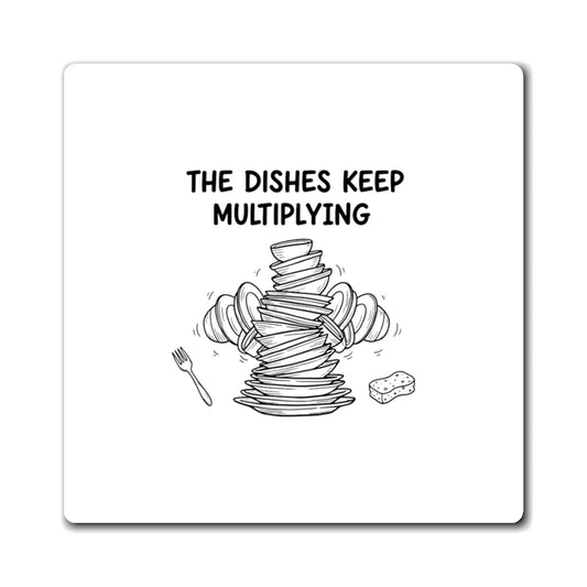 Magnets, Dishes Multiplying, Family Gift, Collector Item