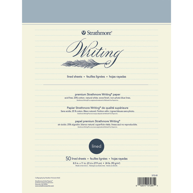 500 Series Writing Paper Pad, 50 Sheet, 8.5x11 inch, 1 Count