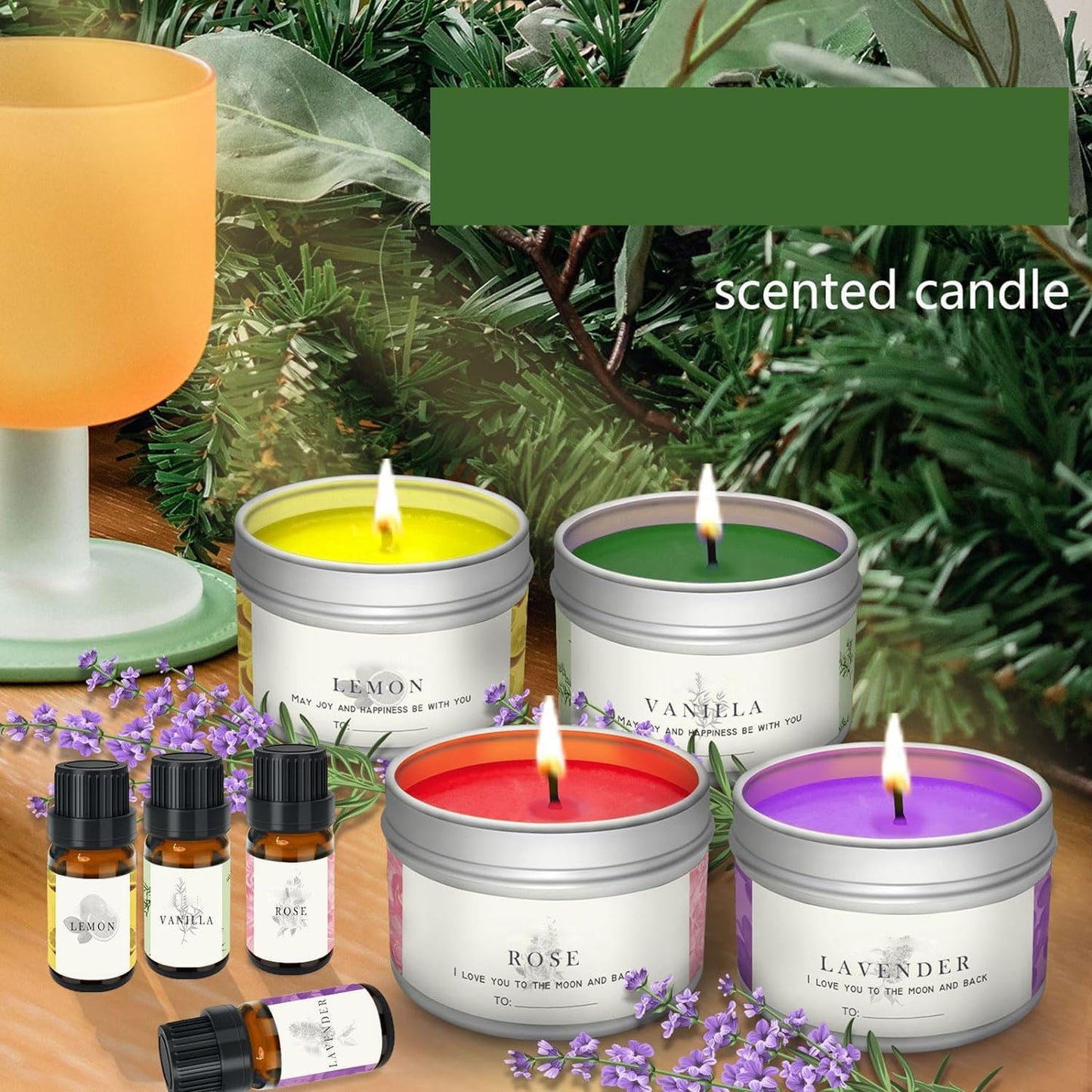 Complete Candle Making Kits for Adults Beginners,Diy Candle Making Supplies Include Soy Wax,Wax Melter,Scents,Dyes,Wicks,Wicks Sticker,Candle Tins & More-Full Candle Making Set - Arts & Crafts Kits