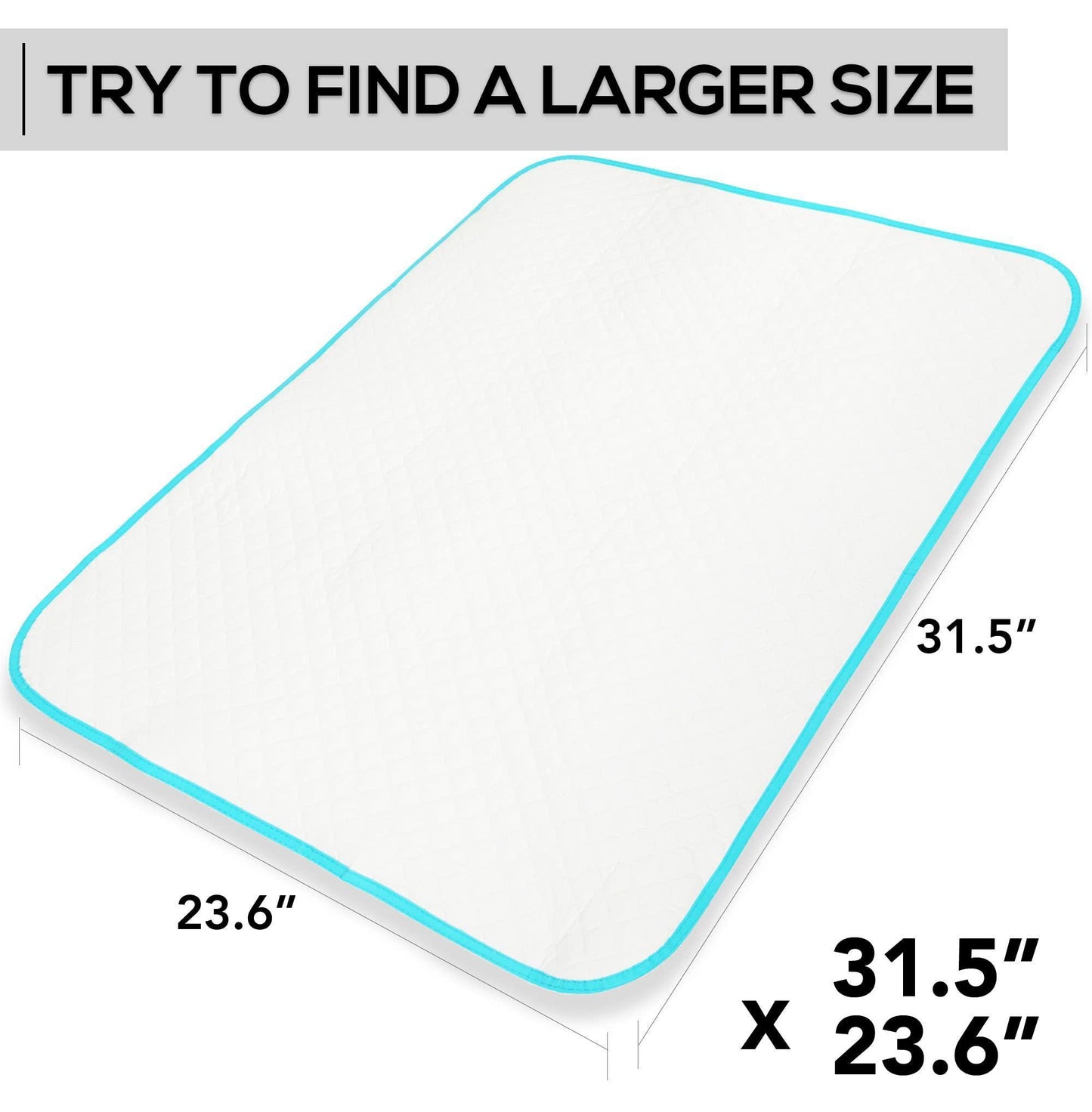 Portable Changing Pad for Home & Travel – Waterproof Reusable Extra Large Size