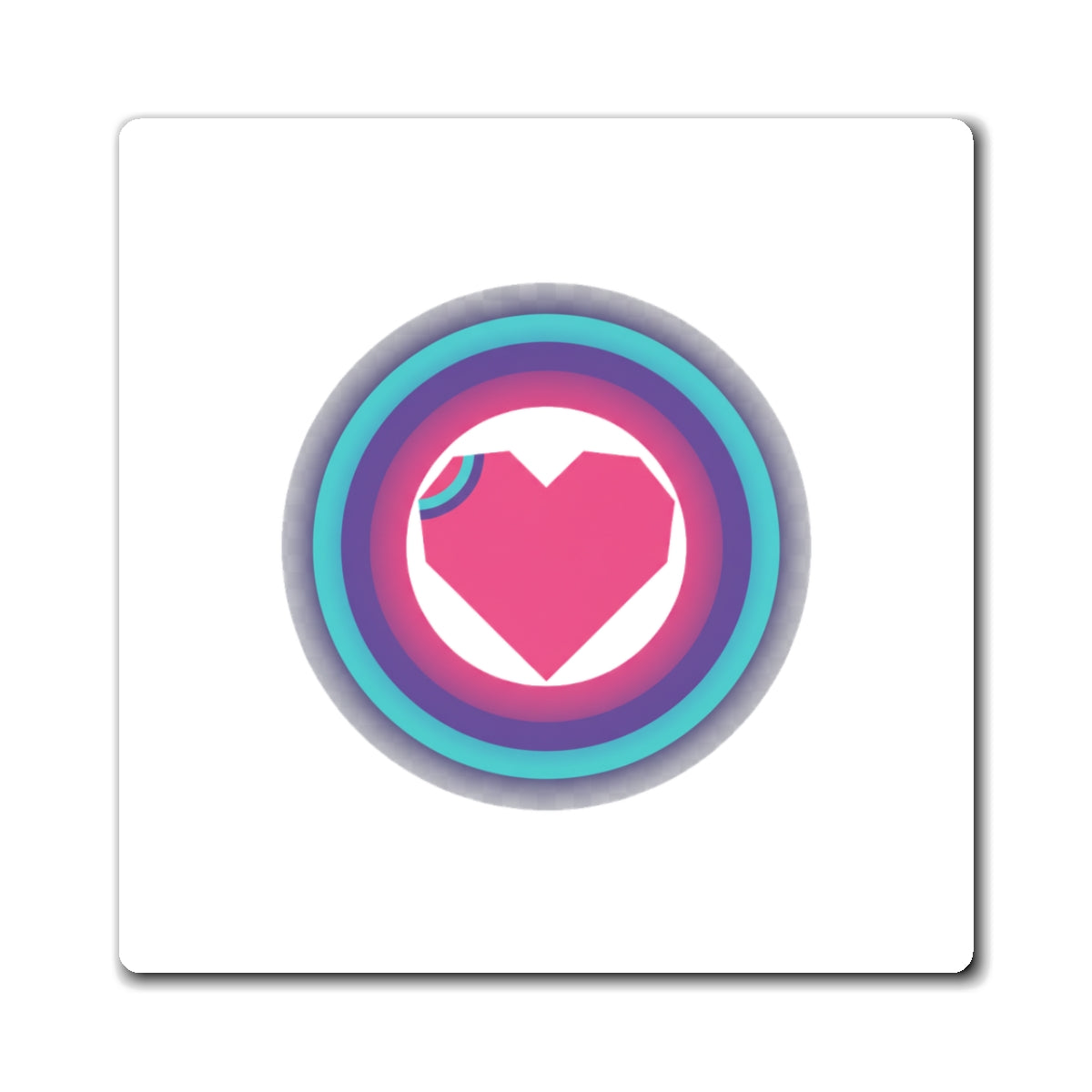 Gradient Aura Mesh Valentine | Aesthetic Fridge Magnet Set | Galentine’s & Self-Love Gifts | Y2K Dreamy Gradient