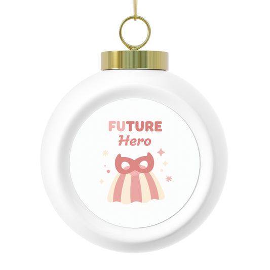Ceramic Christmas Ornament - Future Hero