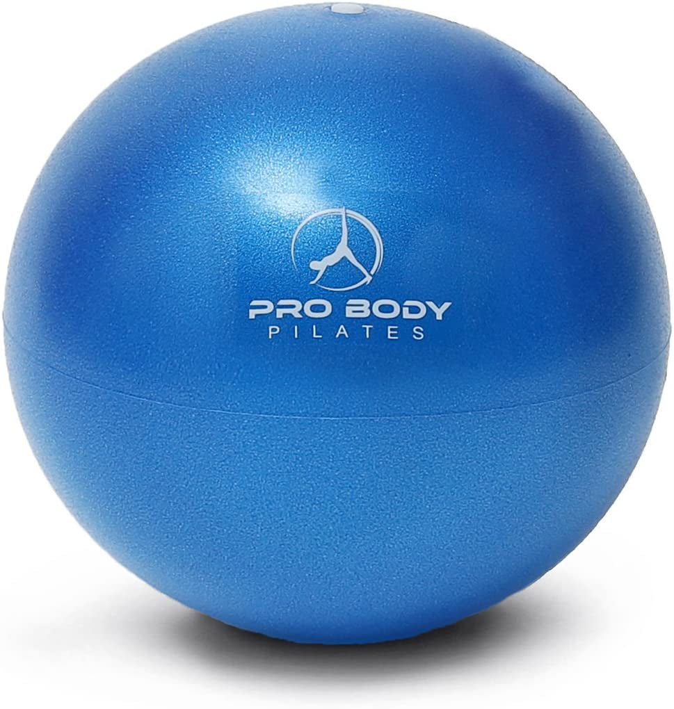 Ball Small Exercise Ball, 9 Inch Barre Ball, Mini Soft Yoga Ball, Workout Ball for Stability, Barre, Fitness, Ab, Core, Physio and Physical Therapy Ball at Home Gym & Office