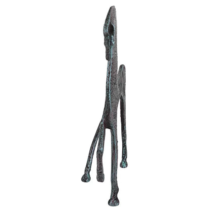 Greek Ironwork Spartan Horse Figurine