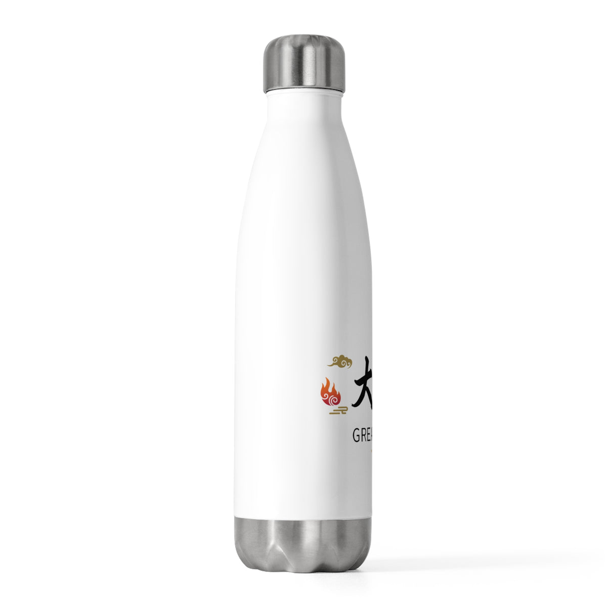 Da Ji Calligraphy Greeting | 20oz Insulated Stainless Steel Tumbler Bottle | Lunar New Year Gift for Family & Friends | Red Lucky Style