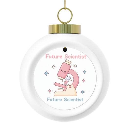 Christmas Ball Ornament – Future Scientist