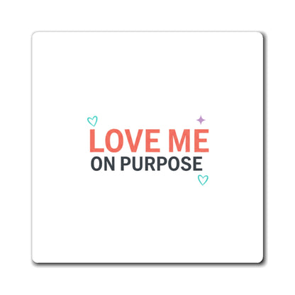Self Love Gradient Affirmation | Aesthetic Sublimation Magnet Set | Galentine’s & Self-Care Gift | Y2K Gen Z Valentine Vibes