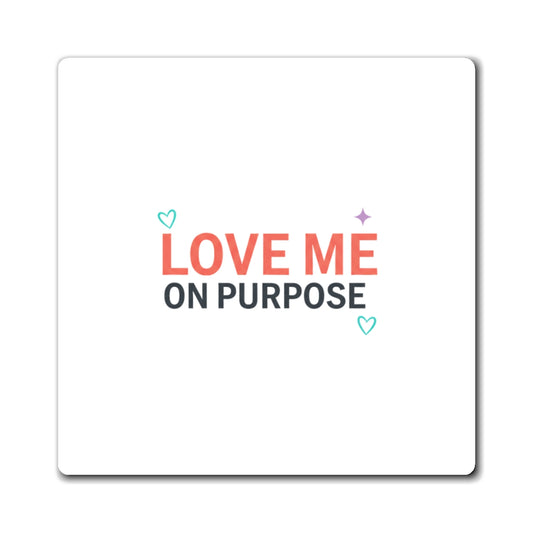 Self Love Gradient Affirmation | Aesthetic Sublimation Magnet Set | Galentine’s & Self-Care Gift | Y2K Gen Z Valentine Vibes
