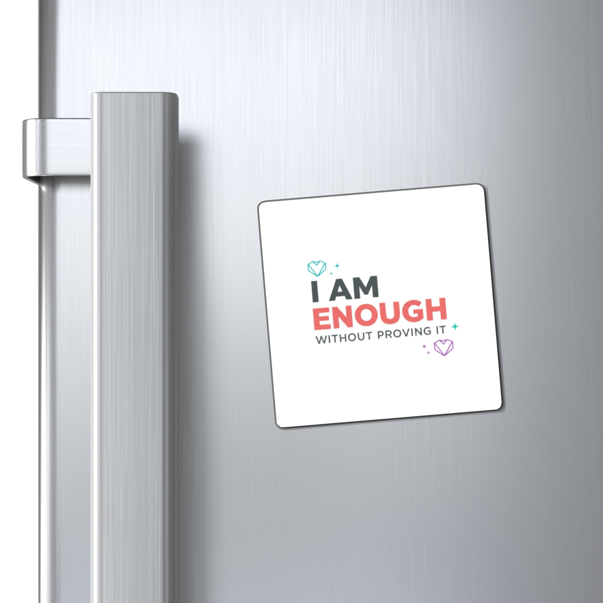 Self Love Gradient Affirmation | Aesthetic Sublimation Magnets Set | Galentine’s & Teen Dorm Gift | Y2K Gen Z Valentine Vibes