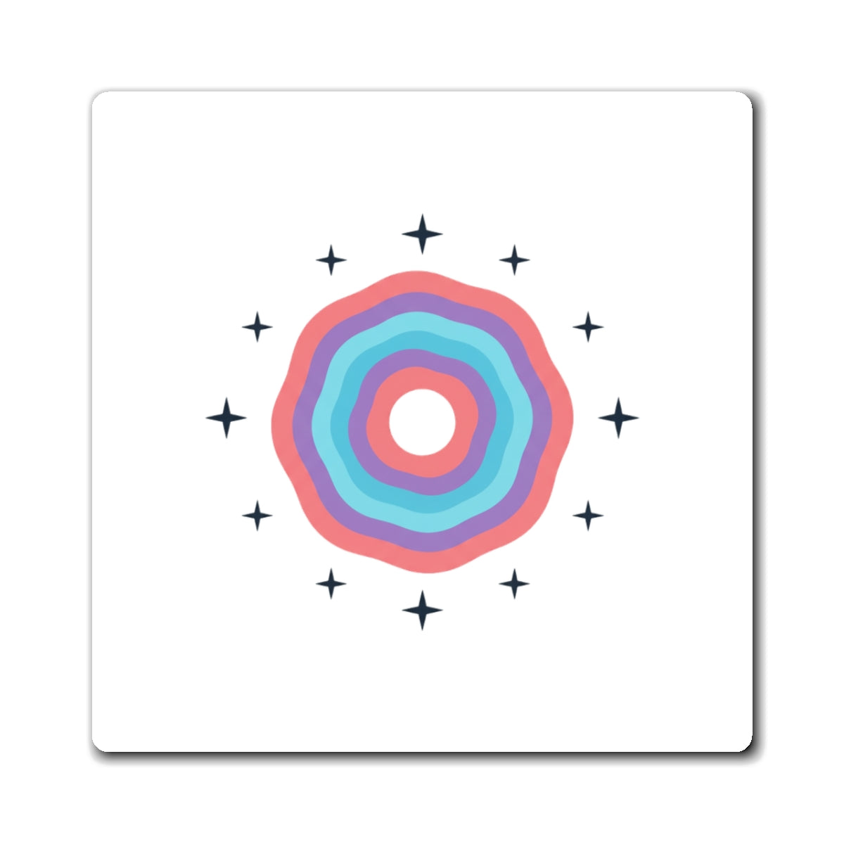 Gradient Aura Mesh | Aesthetic Fridge Magnets for Rooms & Lockers | Galentine’s & Valentine Gift for Gen Z | Y2K Dreamy Pastel