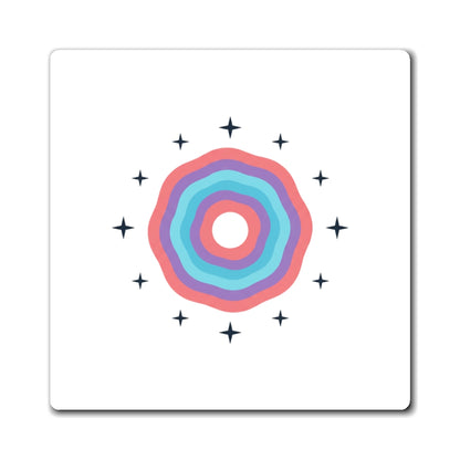 Gradient Aura Mesh | Aesthetic Fridge Magnets for Rooms & Lockers | Galentine’s & Valentine Gift for Gen Z | Y2K Dreamy Pastel