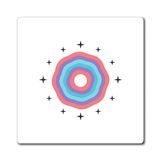 Gradient Aura Mesh | Aesthetic Fridge Magnets for Rooms & Lockers | Galentine’s & Valentine Gift for Gen Z | Y2K Dreamy Pastel