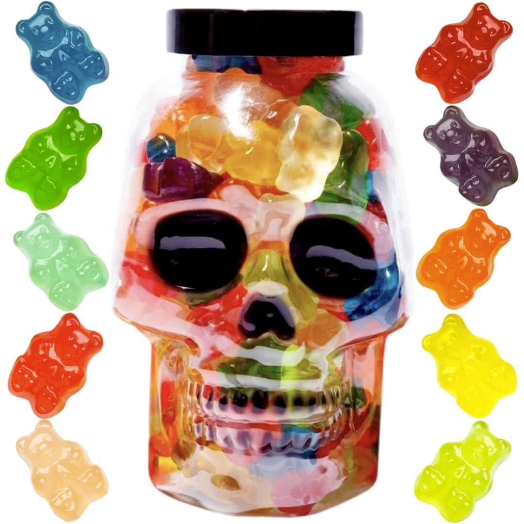 Halloween Candy Jar (Assorted Gummy Bears)