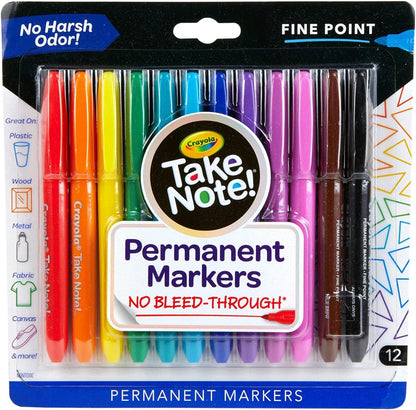 Take Note Erasable Highlighters, Cool School Supplies, Chisel Tip Markers, 6 Count