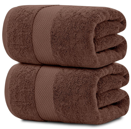 Luxury Soft Brown Bath Sheet Towels   650 GSM Cotton Luxury Bath Towels Extra