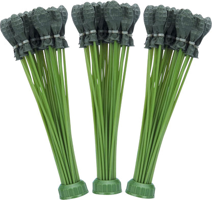 100 Grenade Rapid-Filling Self-Sealing Water Balloons by ZURU, (Model: 56112Q), Green