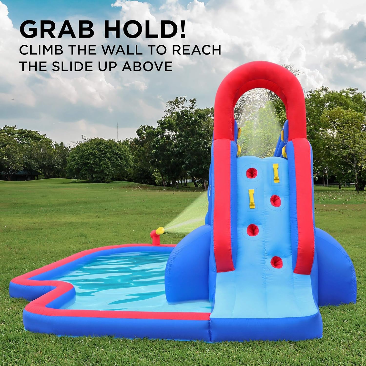 Slide ‘N Spray Inflatable Water Slide Park