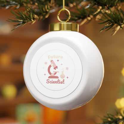 Ceramic Christmas Ornament - Future Scientist