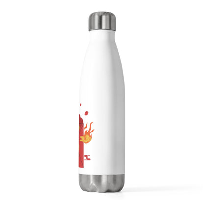 Red Envelope Horse Emblem 044 | 20oz Insulated Stainless Steel Tumbler Bottle | Lunar New Year Gift for Family & Teachers | Gold Foil Red