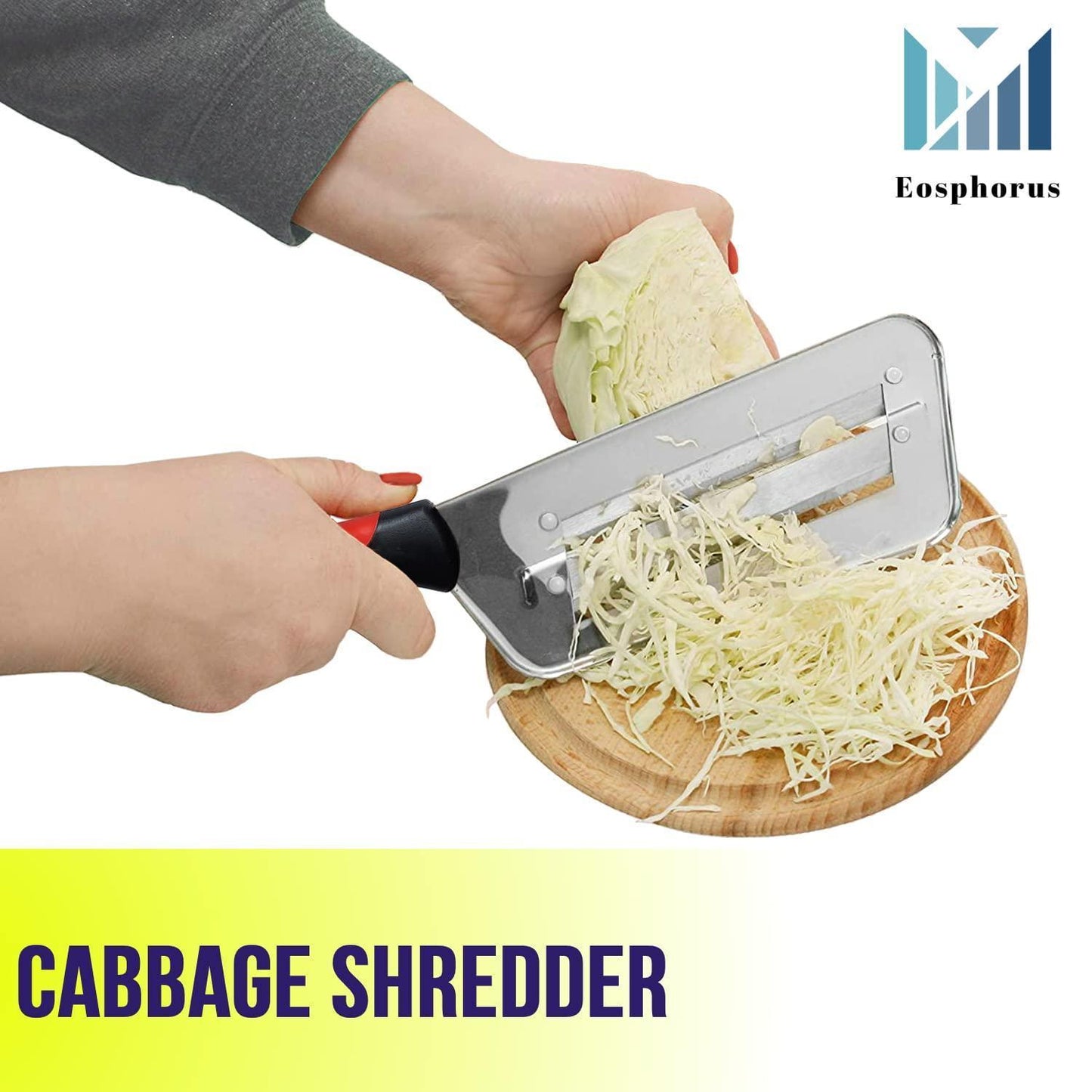 Cabbage Shredder Cabbage Slicer Knife Cabbage Cutter for Sauerkraut Coleslaw