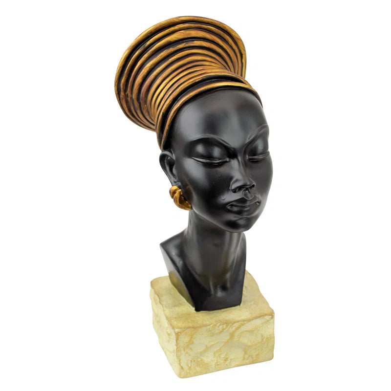 Nubian Kandake Sculptural Bust