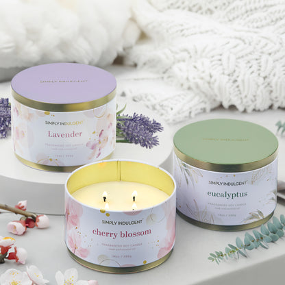 Simply Indulgent Candle, 3-Pack