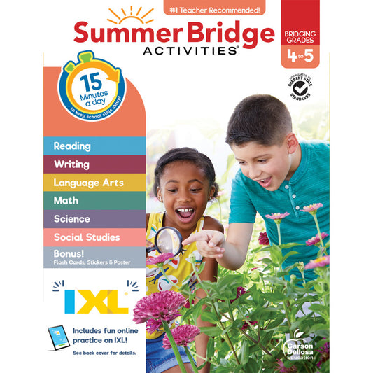 Summer Bridge Activities, Grade 4-5