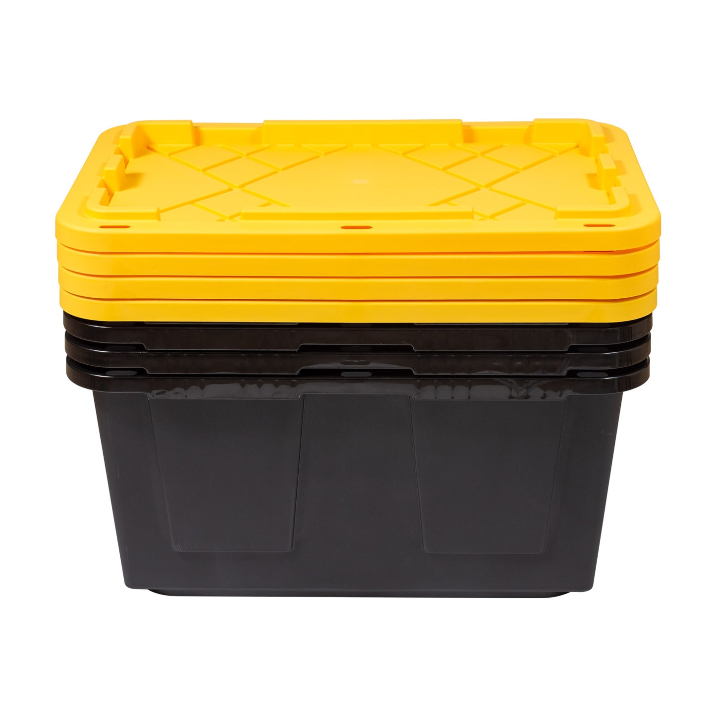 27 Gallon Storage Bin, 4-Pack