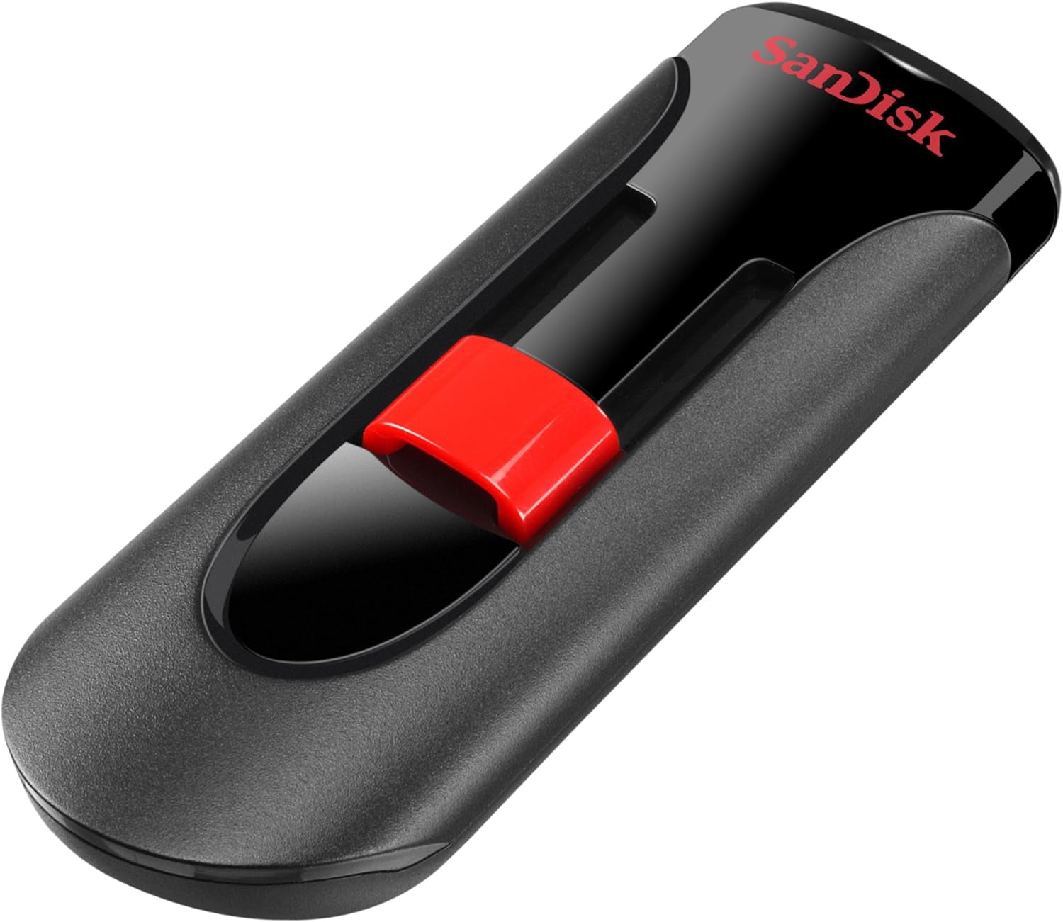 64GB Cruzer Glide USB 2.0 Flash Drive - SDCZ60-064G-B35, Black