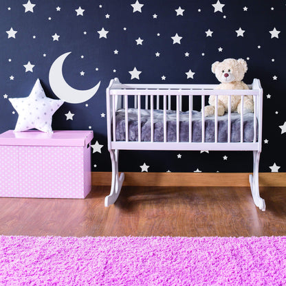 White Stars Stickers   Space Themed Bedroom Constellation Wallpaper Decor Decal